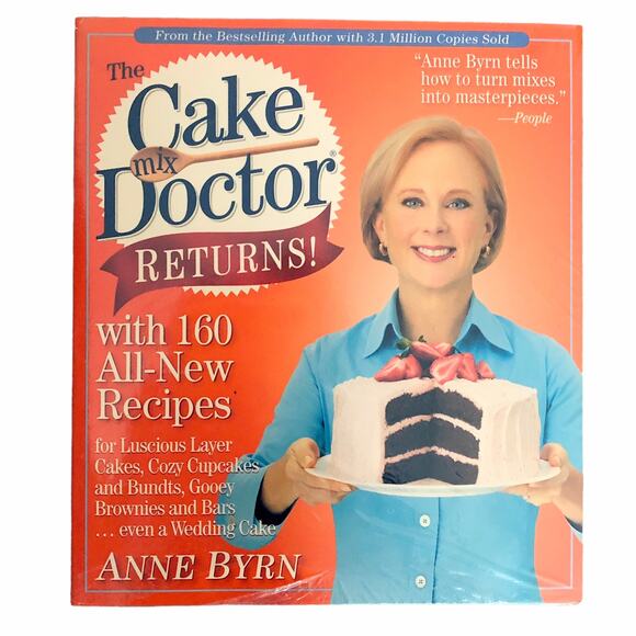 The Cake Doctor Returns with 160 New Recipes! Paperback - Picture 1 of 2